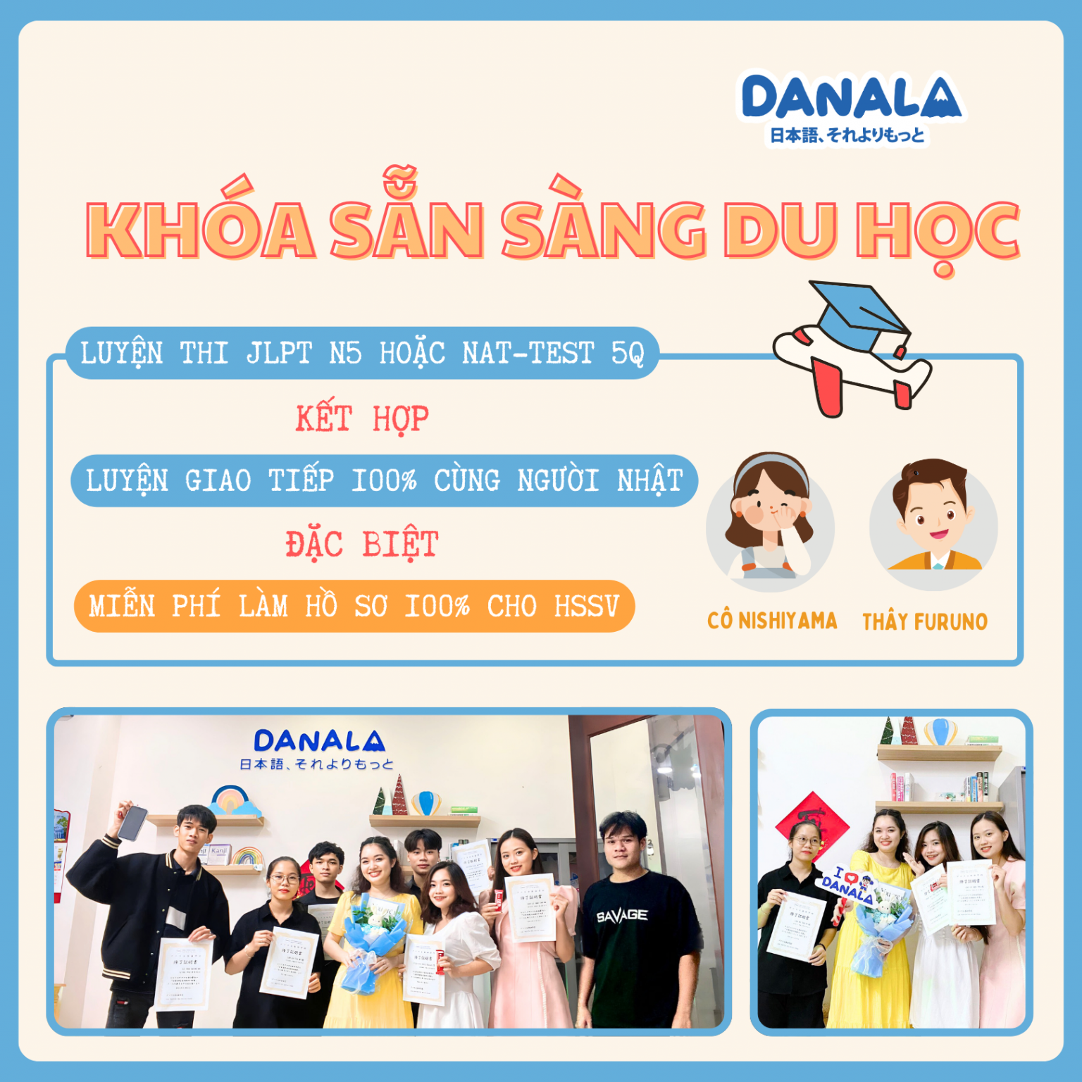 KHÓA SẴN SÀNG DU HỌC